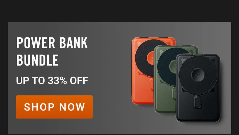 Up to 33% OFF Power Bank Bundle
