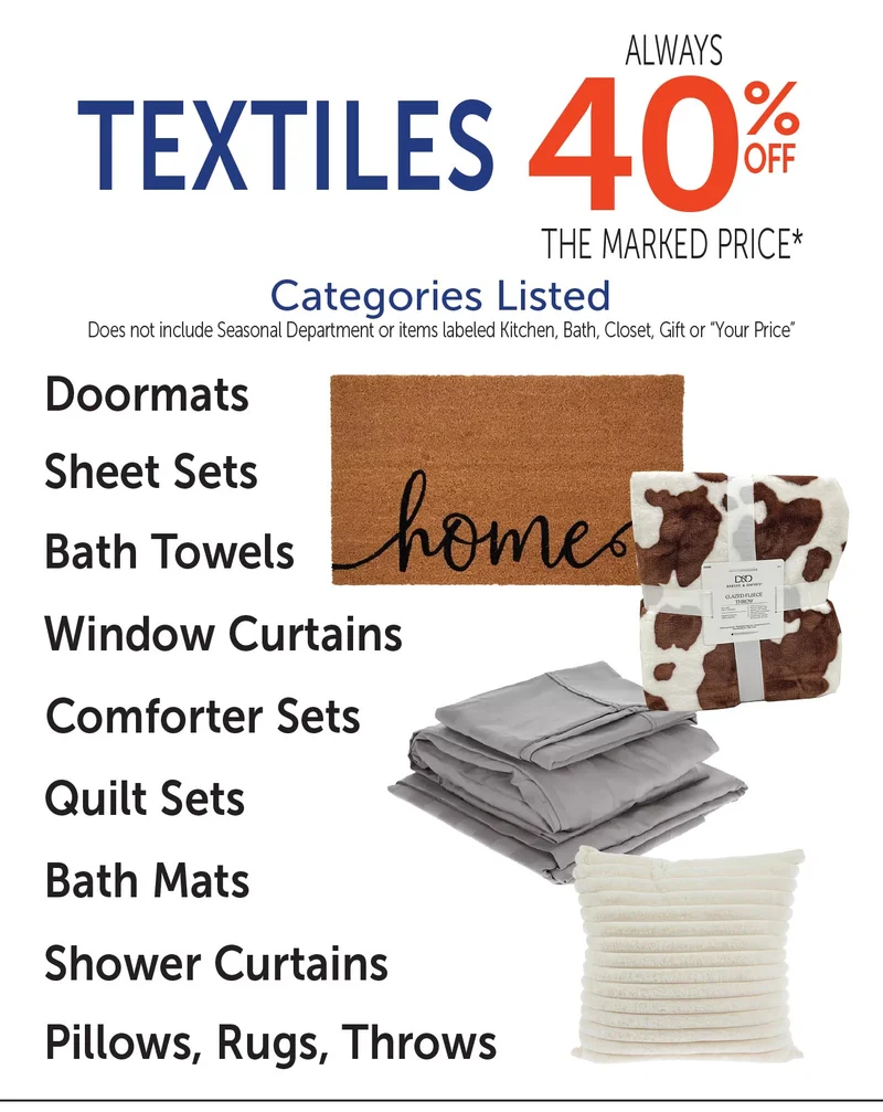 Home Decor - Textiles