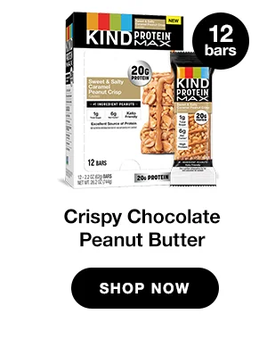 Crispy Chocolate Peanut Butter KIND Protein® MAX