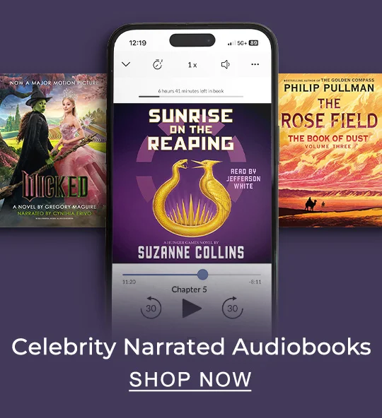 Celebrity Narrated Audiobooks - SHOP NOW