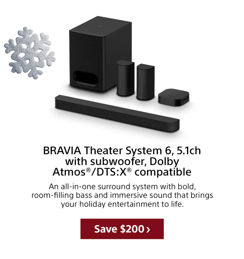 BRAVIA Theater System 6 | Save