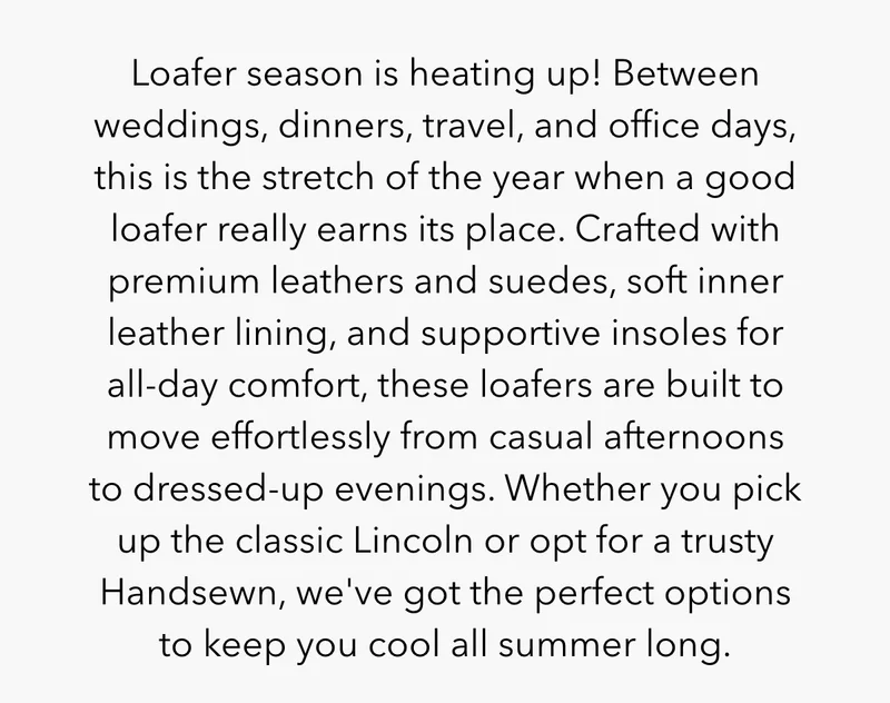 Loafers Are Heating Up!