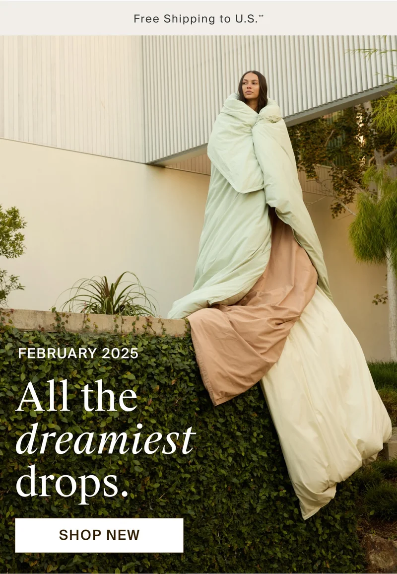 All the dreamiest drops. Shop new arrivals