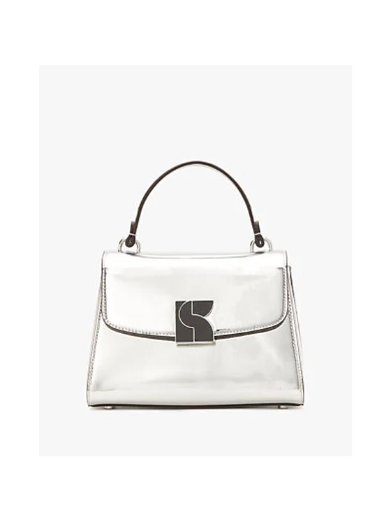 Dakota Metallic Small Top-Handle Bag