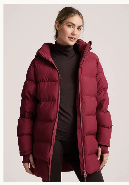 Warm Up Mid Length Puffer Jacket