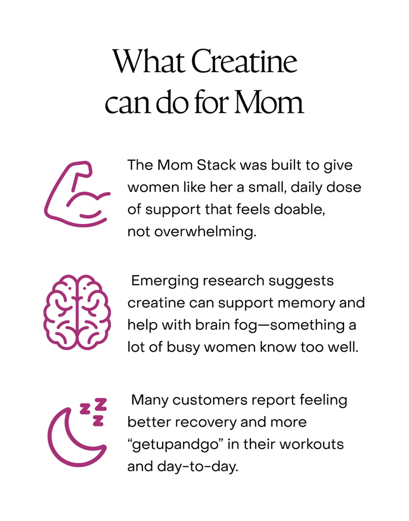 What Creatine can do for Mom