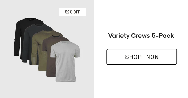Variety Crews 5-Pack