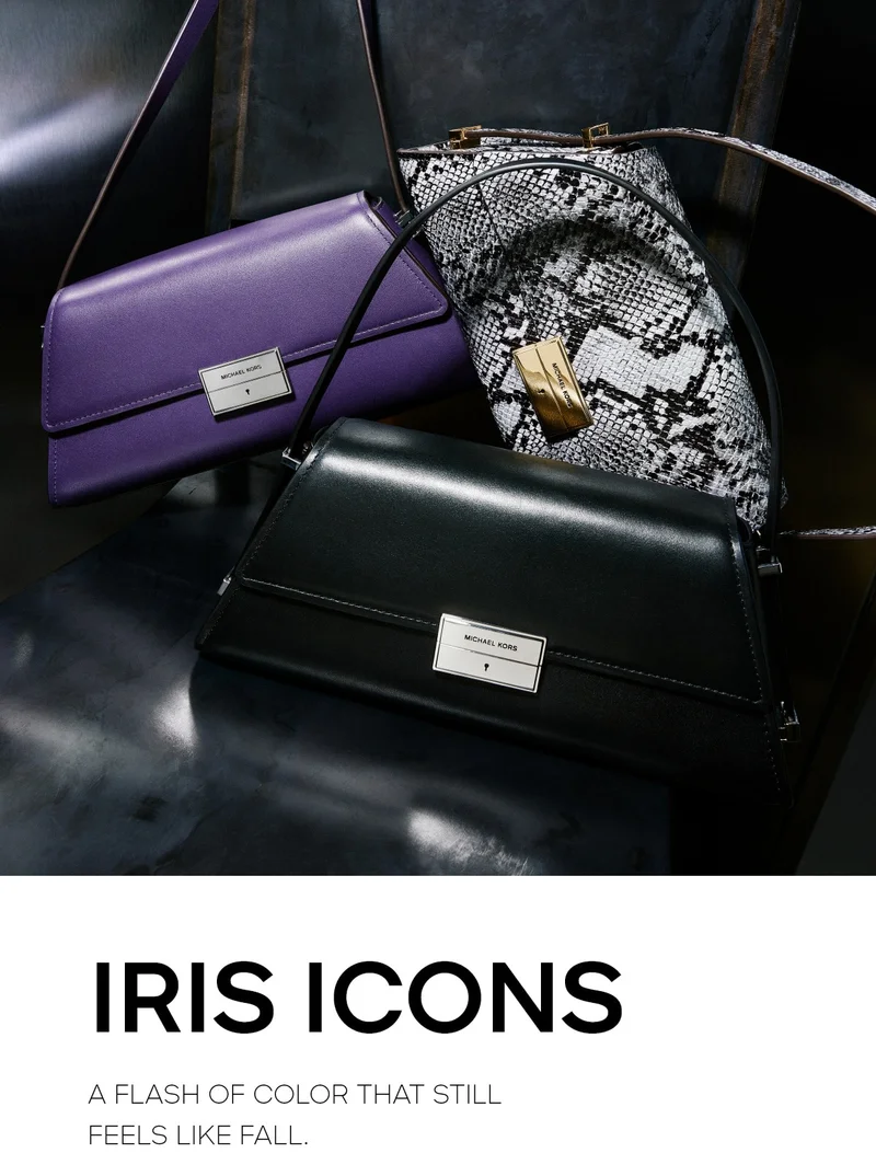 IRIS ICONS A FLASH OF COLOR THAT STILL FEELS LIKE FALL.