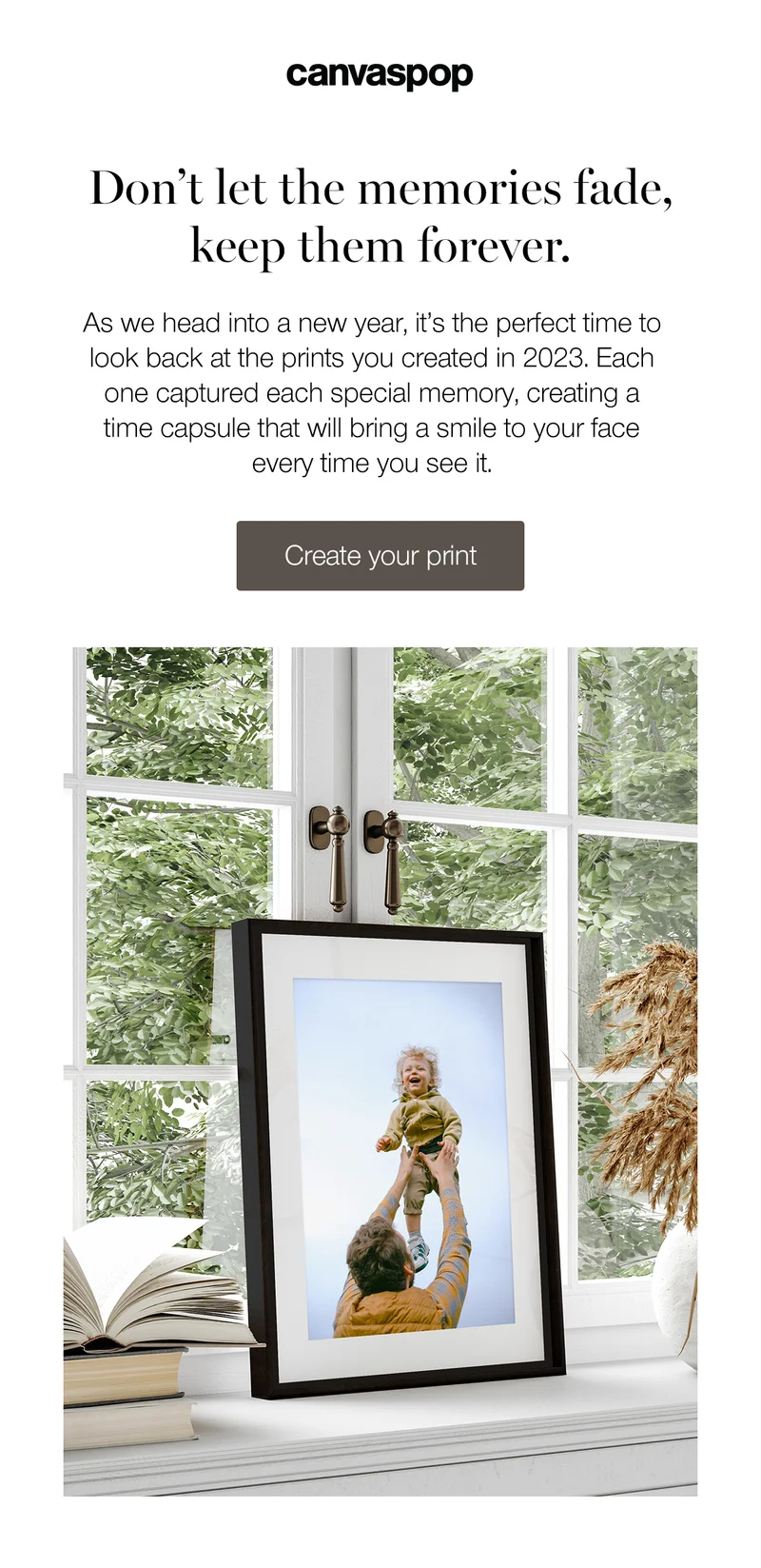 Prepare to turn your upcoming memories into art. Whether it's an upcoming trip, a birthday, a wedding, or welcoming a new family member, canvas prints are the perfect way to preserve your memories.
