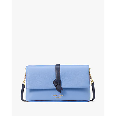 Knott Colorblocked Flap Chain Crossbody