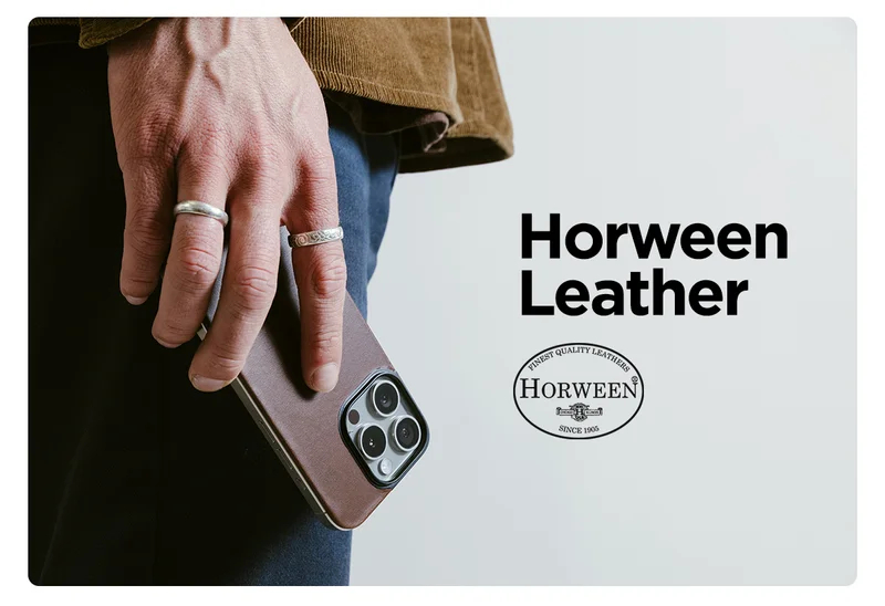 Magnetic Leather Back