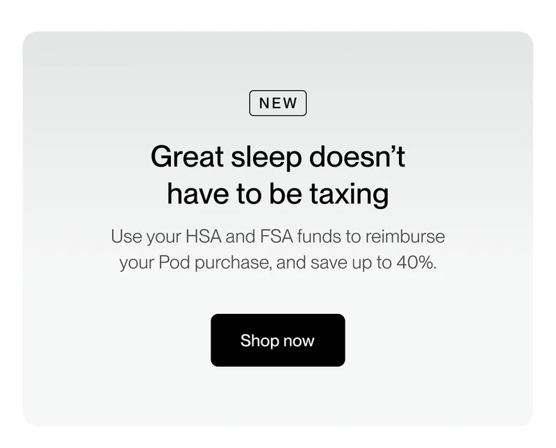 Great sleep doesn’t have to be taxing