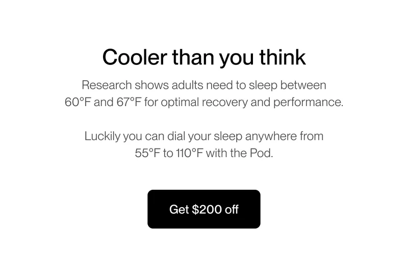 Cooler than you think