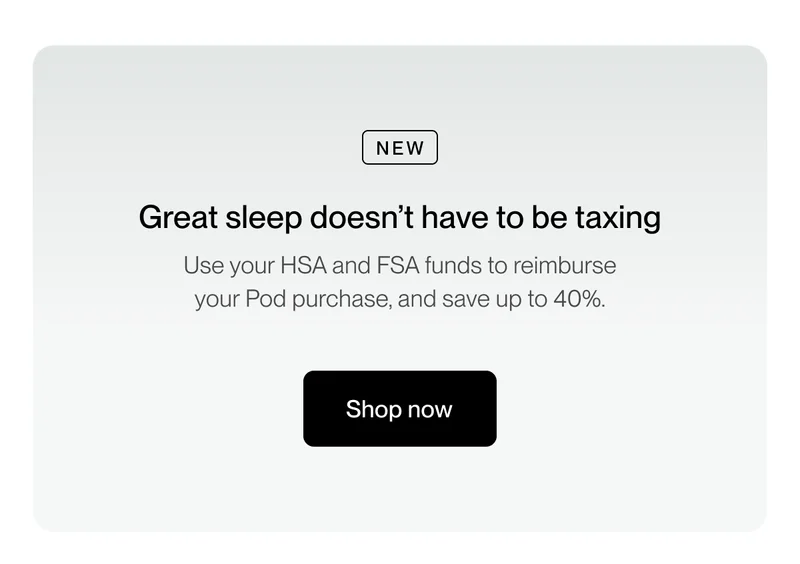 Great sleep doesn’t have to be taxing