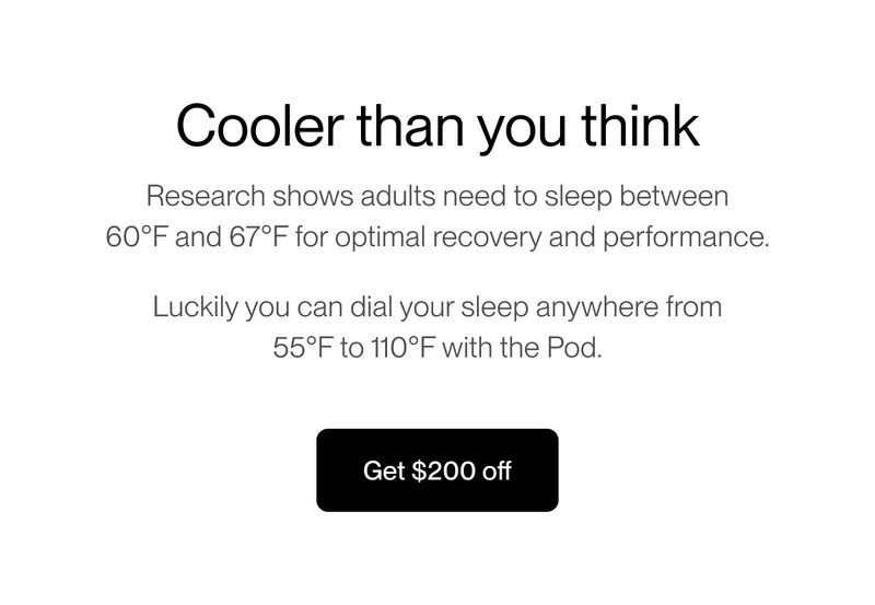 Cooler than you think
