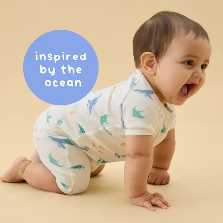 Ocean Dreams Summer Baby Pajamas