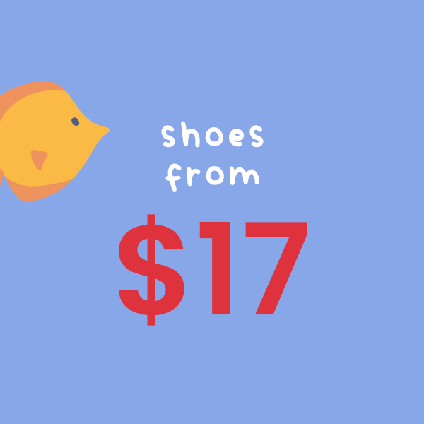 shoes from $17