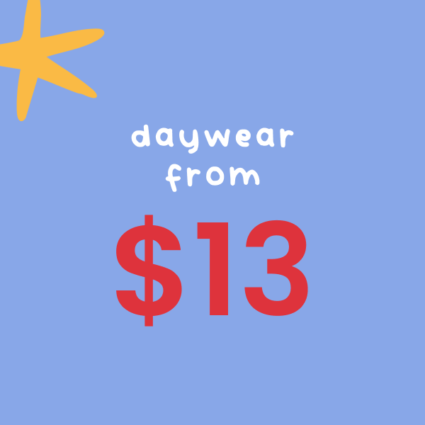 daywear from $13