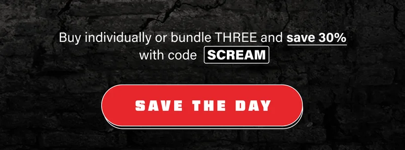 Buy individually or bundle THREE and save 30% with code   discount code