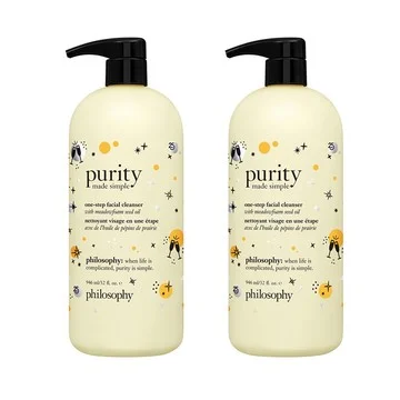 philosophy 25th anniversary supersize 32oz purity cleanser duo