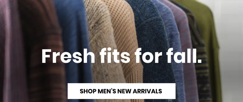 SHOP MEN'S NEW ARRIVALS