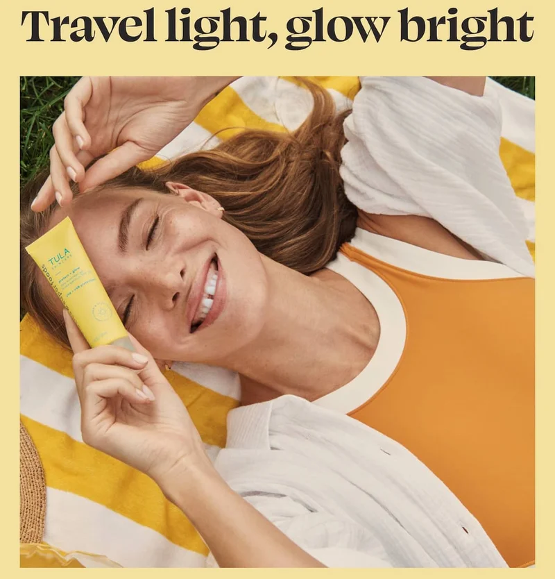 Travel light, glow bright