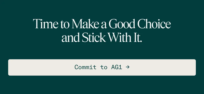 Commit to AG1
