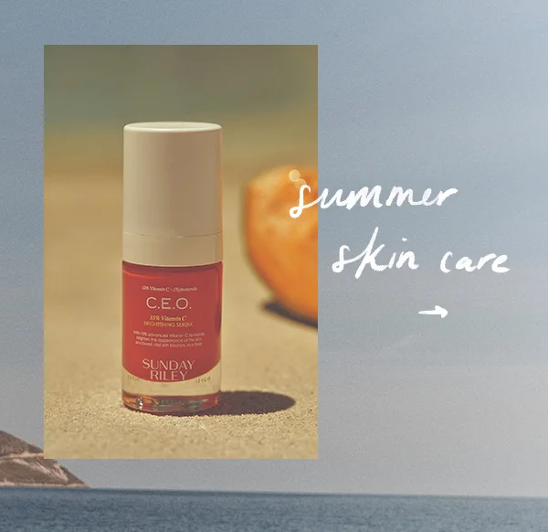 Summer skincare