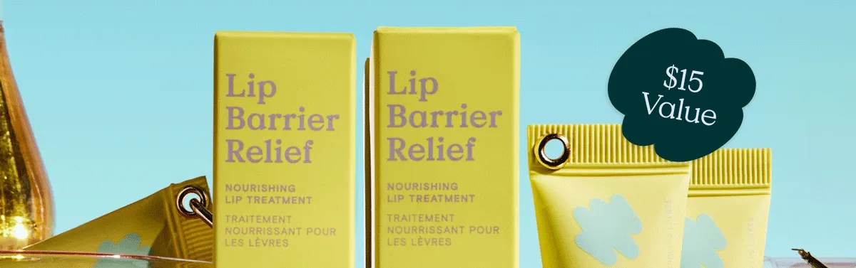 Lip Barrier Relief ($15 value)