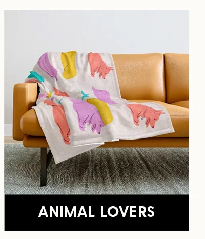 Shop Animal Lovers Throw Blankets