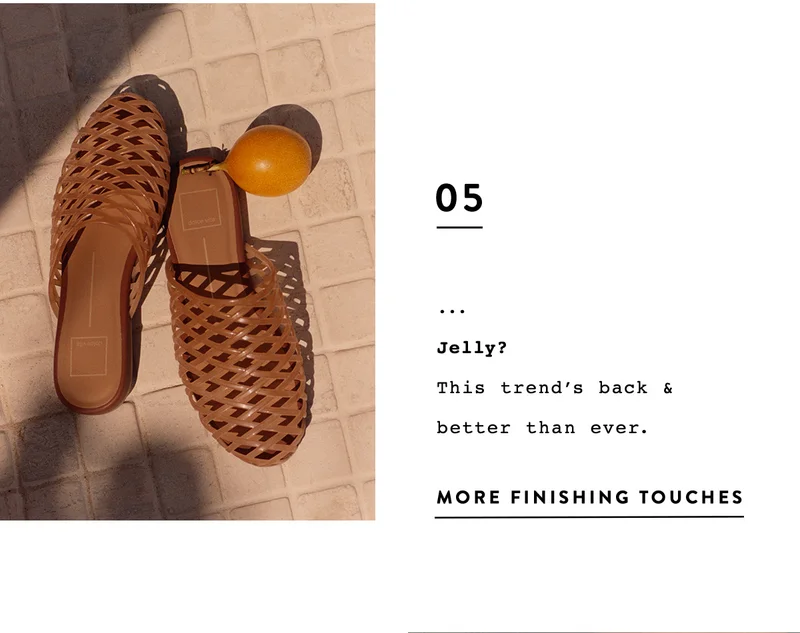 05 jelly? this trend's back and better than ever. more finishing touches