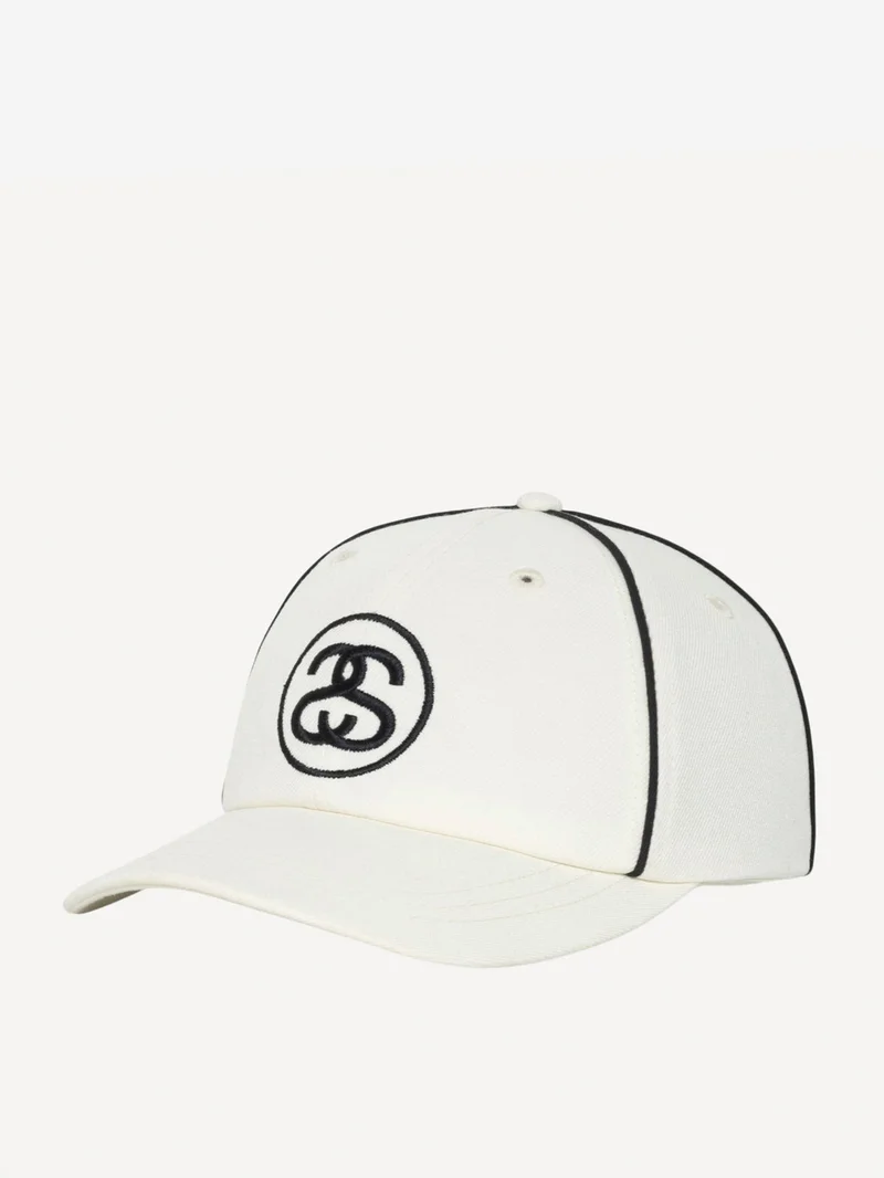 Image of Stussy Lp Piping Cap - Bone