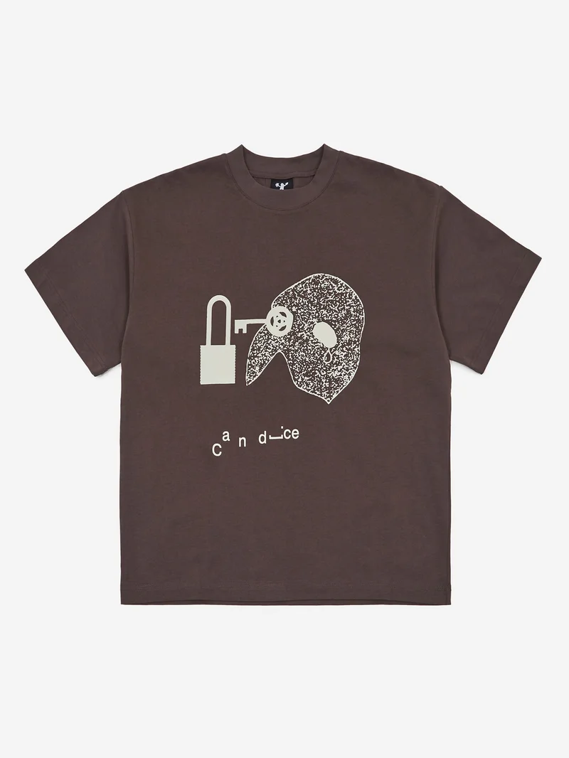 Image of Candice Secrets Heavyweight T-Shirt - Charcoal