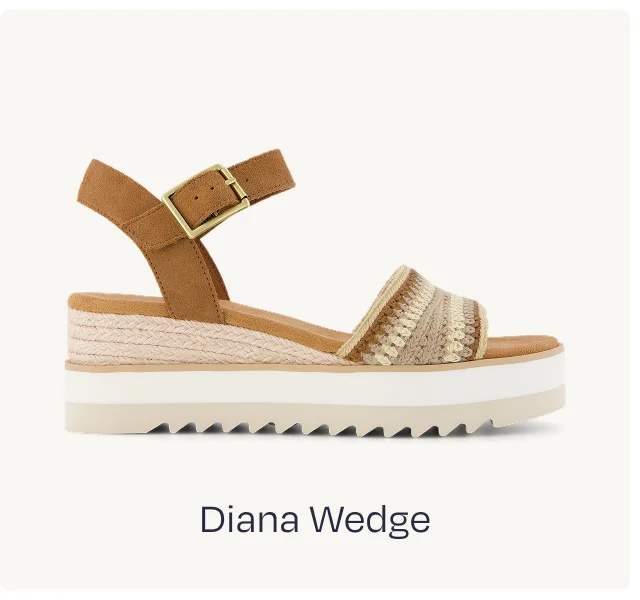 Diana Wedge Sandal