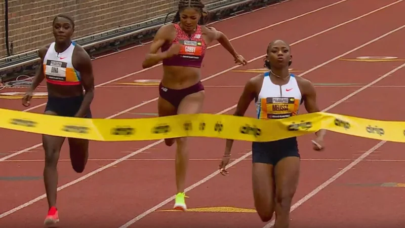 Jefferson-Wooden sets 100m WL in slam sweep