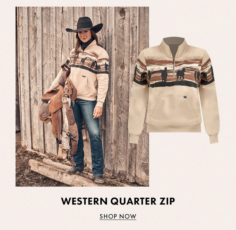 Western Quarter Zip Shop Now