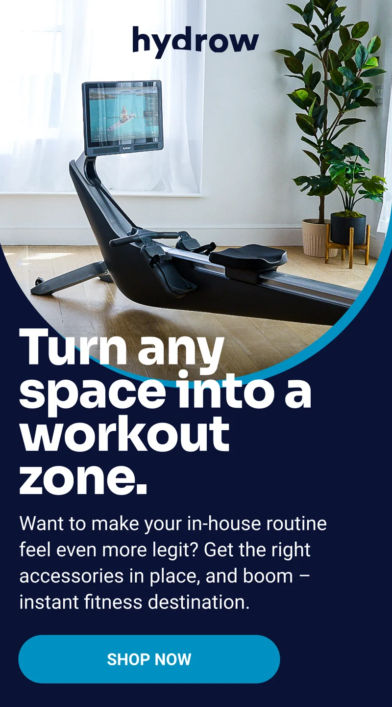 Turn any space into a workout zone. Want to make your in-house routine feel even more legit? Get the right accessories in place, and boom - instant fitness destination. Shop Now.