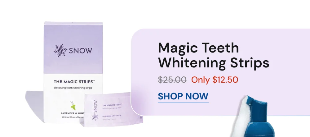 Magic Teeth Whitening Strips [SHOP NOW]