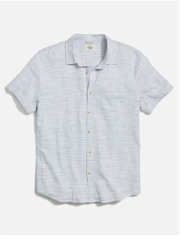 Stretch Selvage Short Sleeve Shirt
