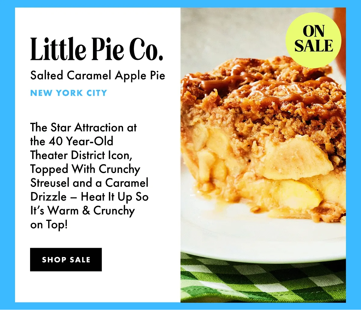 Little Pie Co. Salted Caramel Apple Pie