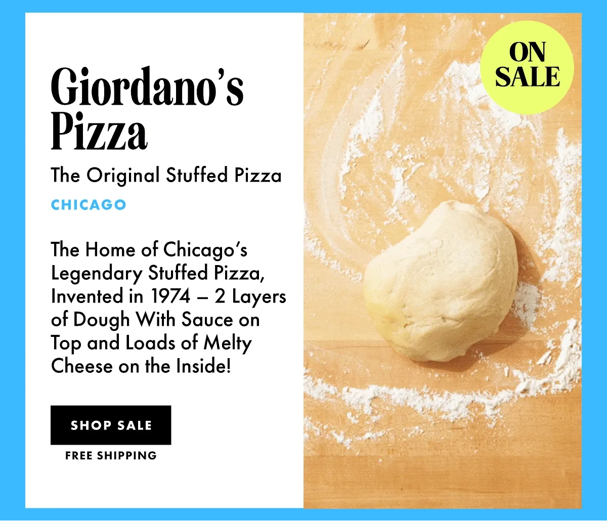 Giordano's Chicago Deep Dish Pizza