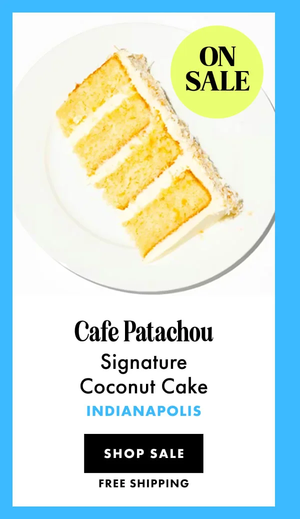 Cafe Patachou Coconut Cake