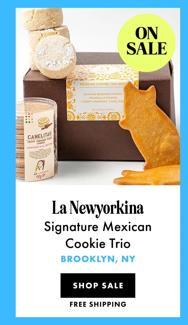 La Newyorkina Mexican Cookie Trio
