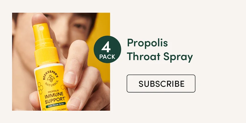 Propolis Throat Spray 4 Pack