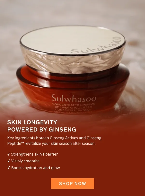 Skin Longevity Powered By Ginseng