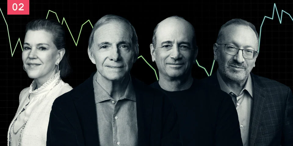 Ray Dalio, Meredith Whitney, Joel Greenblatt, and Seth Klarman