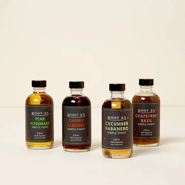 Flavored Simple Syrup Set
