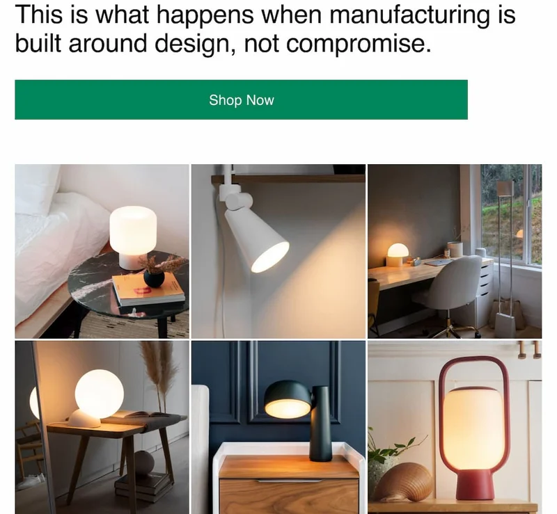 This is what happens when manufacturing is built around design, not compromise.