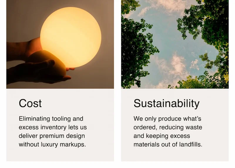 Cost | Sustainability