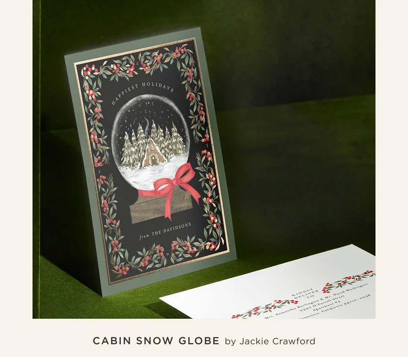 Cabin Snow Globe